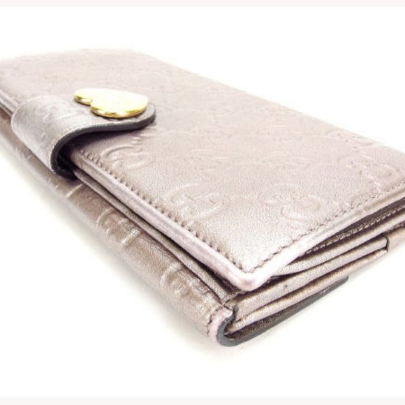 Gucci Wallet Purse Long Wallet Guccissima Woman Authentic Used - Picture 4 of 5